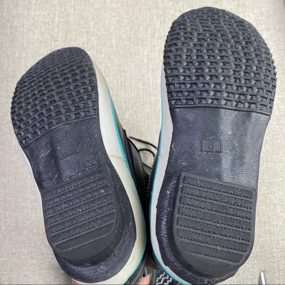 Western Chief Teal Speed Lace-Up Knit Boot - Picture 11 of 12